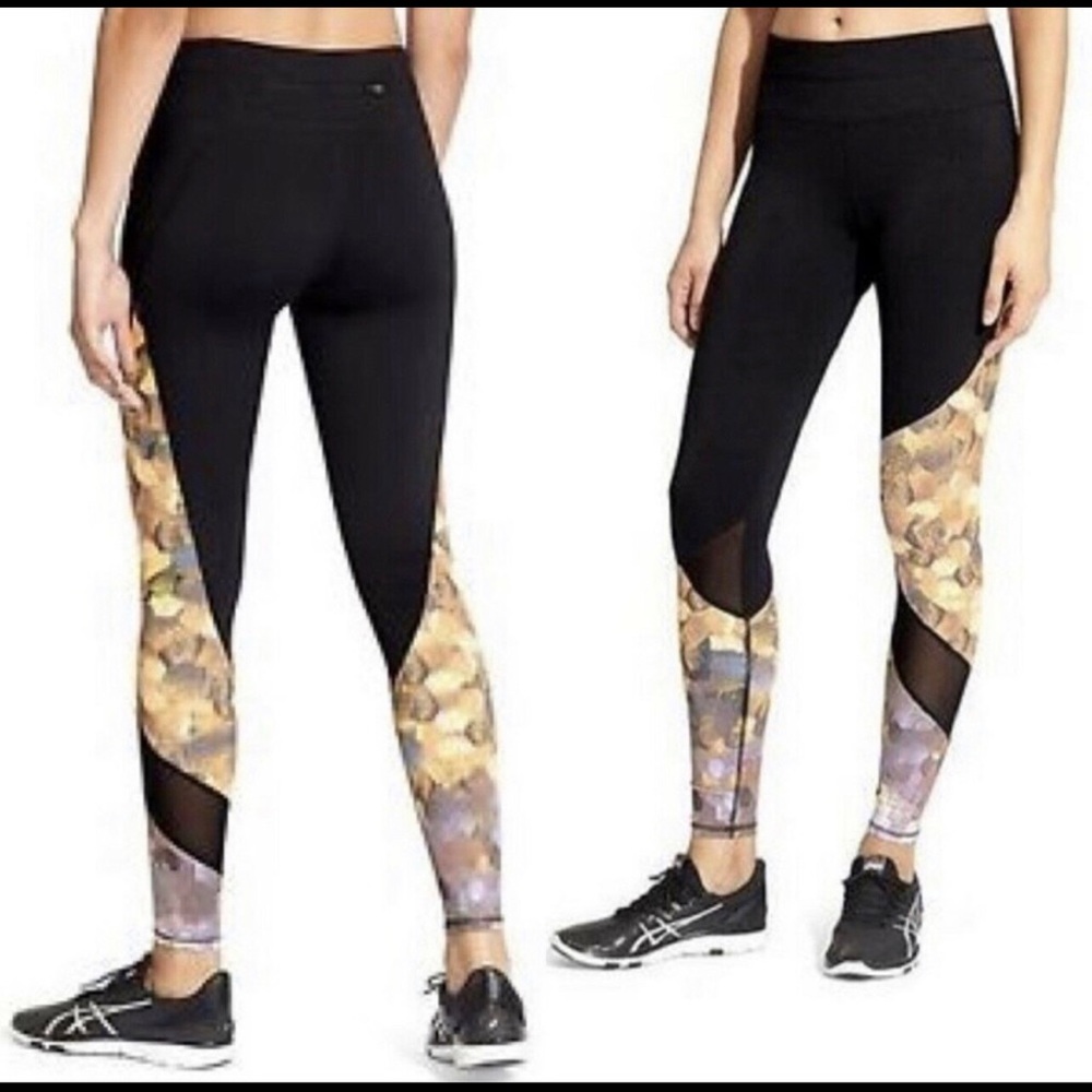 Athleta Leggings with Mesh Size Small
